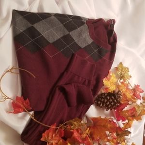 Claiborne Sweaters - Claiborne Vneck Argyle Sweater XXL Claiborne Sweaters - Claiborne Vneck Argyle Sweater XXL